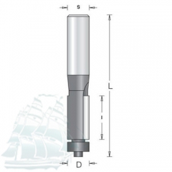 Фреза DIMAR обгонная D9.5 L59 I12.7 S8 (1010015)