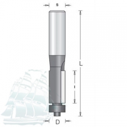 Фреза DIMAR обгонная D12.7 L108 I51.0 S12 (1010199)