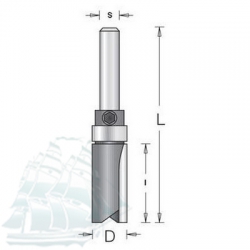 Фреза DIMAR пазовая D6.3 L51 I12.7 S6 (1072403)