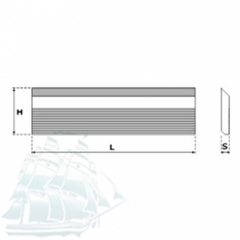 Бланкета для профилирования Ital Tools HSS 18%W (650*40*8)