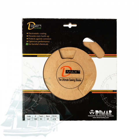 Пила подрезная «Dimar» D-max 95600304 (120*2,8/3,6*22 Z=12+12)