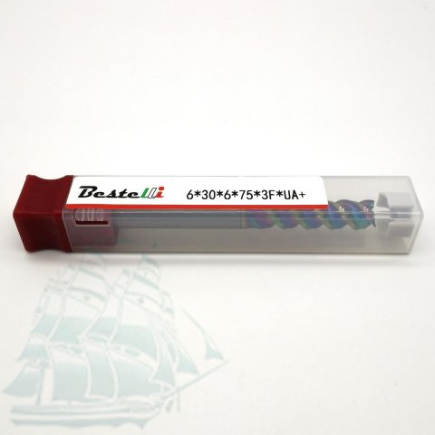 Фреза твердосплавная 6х30х6х75х3F UA+