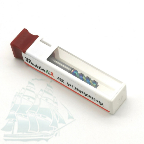 Фреза твердосплавная 4R0.5х12х4х50х3F SA