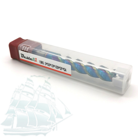 Фреза твердосплавная 10R0.5х50х10х100х3F SA