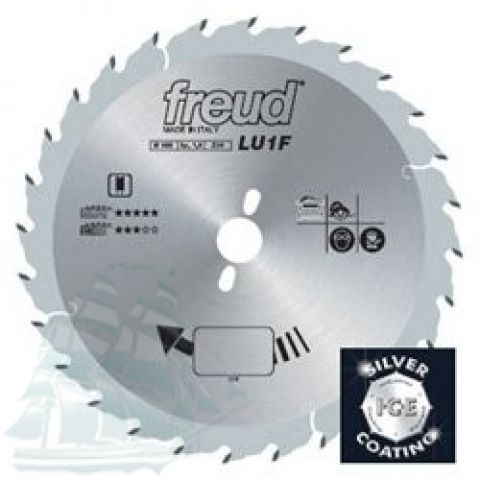 Пила дисковая по дереву «Freud» LU1F 0100 (250*2,5/1,6*30 Z=24)