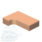 Фреза DIMAR обгонная D9.5 L59 I12.7 S8 (1010015)
