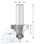 Фреза DIMAR "полуштап" D19.1 L59 I9.5 S12 R3.2 (1090049)