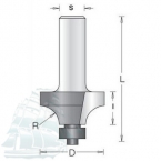 Фреза DIMAR "полуштап" D22.2 L55.5 I12.7 S8 R4.8 (1090075)