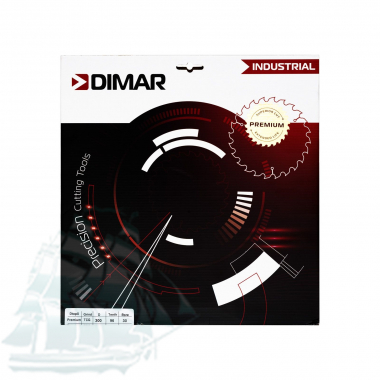 Пила Dimar 95006276  бесшумная Premium по ДСП и МДФ D300x30x3,2 Z96 двойной ресурс (300*3,2*30 Z=96)