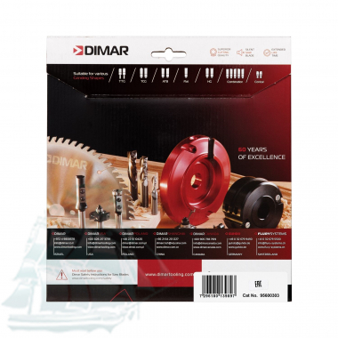 Пила подрезная «Dimar» D-max 95600303 (120*2,8/3,6*20 Z=12+12)